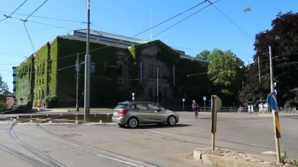 Oslo Norvège Bibliothèque Université — Video