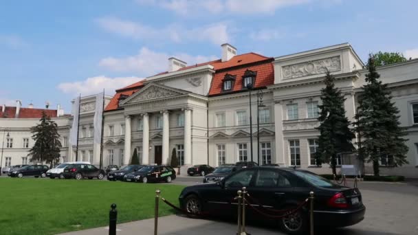 Warszawa Polska Hotel Bellotto Starówce — Wideo stockowe