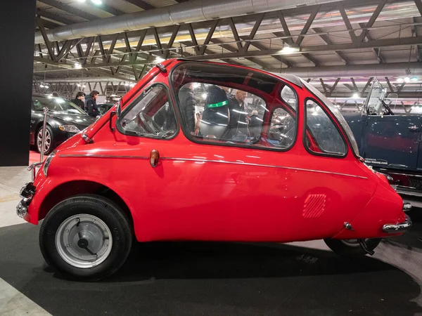 Milan, İtalya, 2025 Kasım, 21 Kasım, otoklasik gösteri, Heinkel Kabine