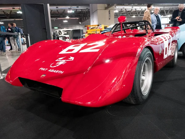 Milan, İtalya, 2025 Kasım, 21 Kasım, otoklasik gösteri, Fiat Abarth 1000 biposto