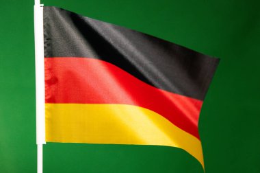 Dünyanın bayrakları, yeşil ekranda Almanya bayrağı