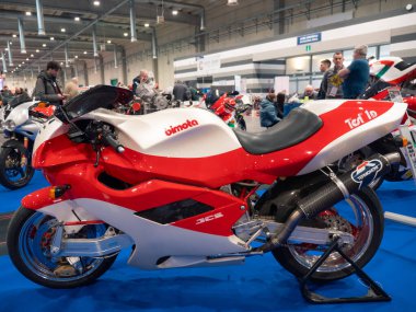 Piacenza, İtalya, 2026, Şubat, 9, klasik bisiklet fuarı, Bimota Tesi 1D