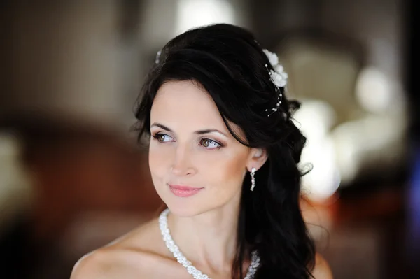 Porträt einer Braut — Stockfoto