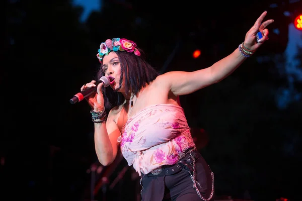 Rohnert Park Usa Annabella Lwin Bow Wow Wow Performs Lost — Stock Photo, Image