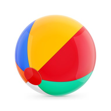 Plaj topu. Yaz top.