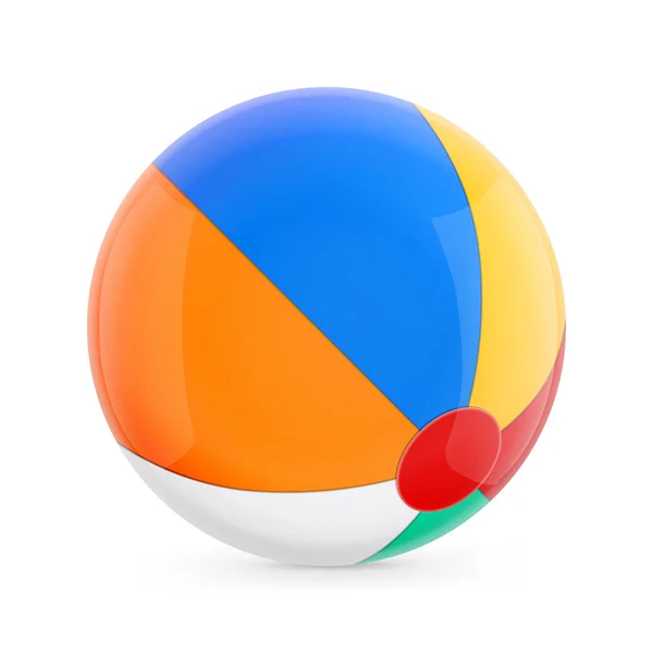 Pelota de playa. Bola de verano . — Vector de stock