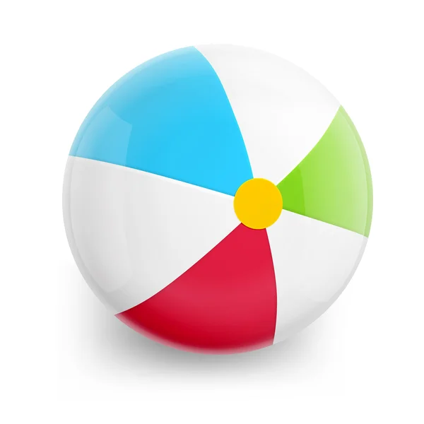 Beach Ball. Summer Ball. — Vector de stoc