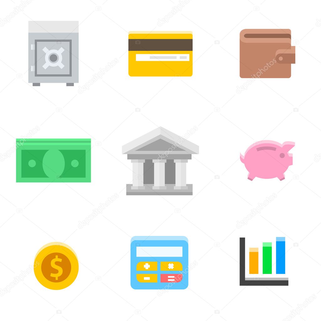 Symbols of Business and Finance