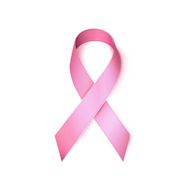 Gölgeli gerçekçi pembe kurdele