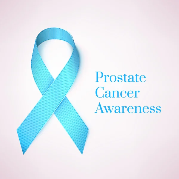 Signe de sensibilisation au cancer de la prostate — Image vectorielle