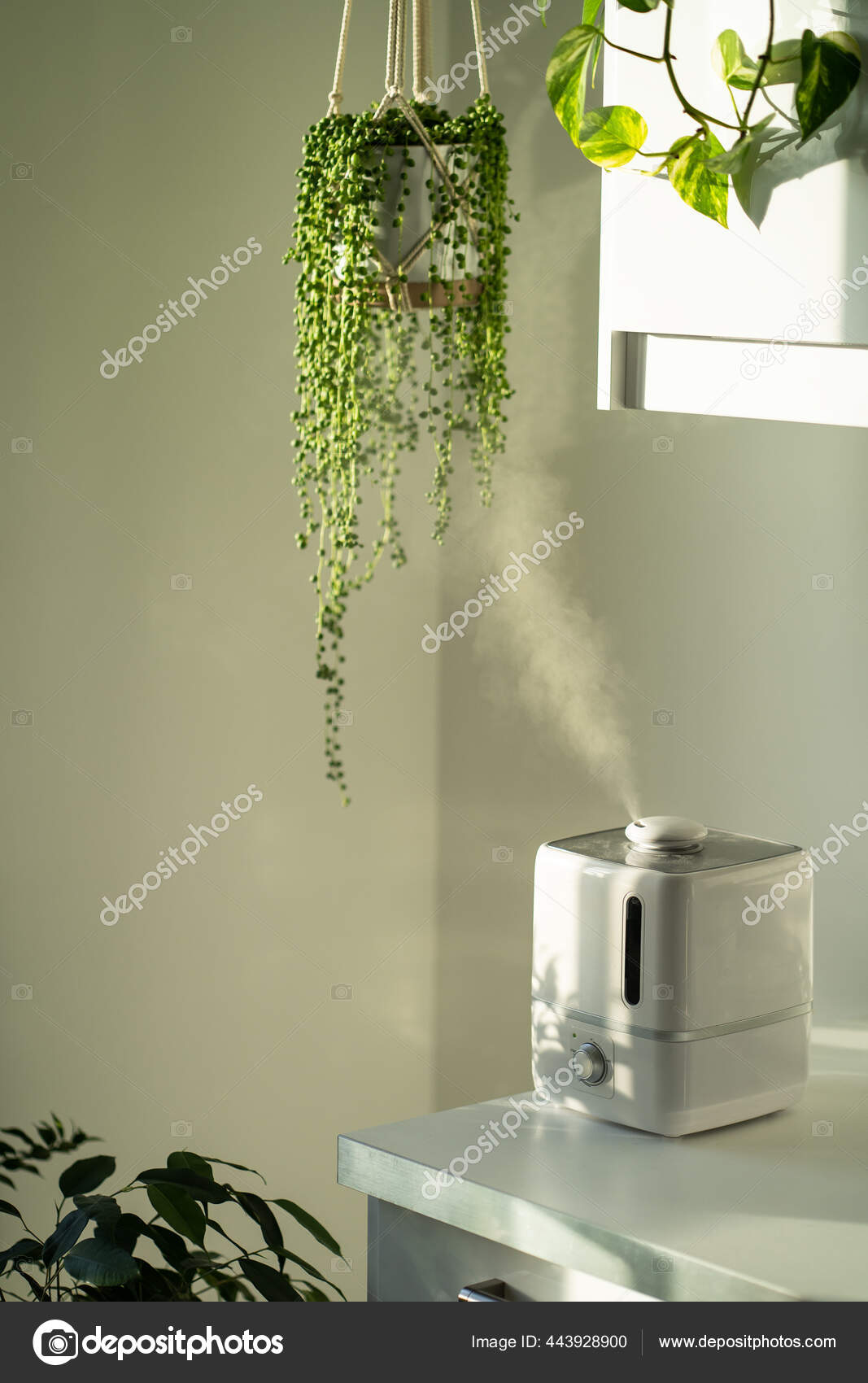 Humidificateur d'air pendant la période de chauffage à la maison