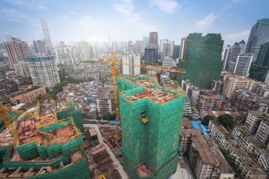 Cityscape guangzhou Çin