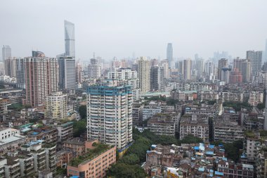 Cityscape guangzhou Çin