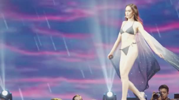 Bangkok Thailand Oktober 2020 Final Competition Miss Universe Thailand 2020 — Stockvideo