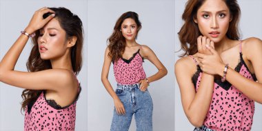 Asyalı Güzel Kadın 'ın elinde boncuk bilek. Aşk iksiri sihirli bilekliği kapatıyoruz. Ünlü yıldız falı ve aşk astronomi insanlarından. Vodoo şeyinin konsepti dekore edilmiş.