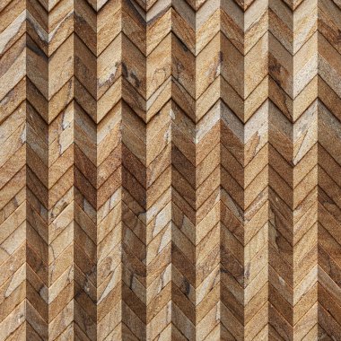 Zigzag Kum Taşı Yığını farklı şekil ve gölge görmek için düzensiz