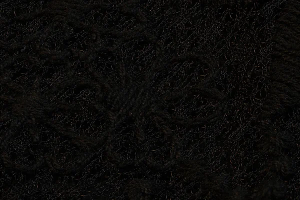 Very Dark Exposure Low Light Intention Black Fabric Mesh High — Stock Photo, Image