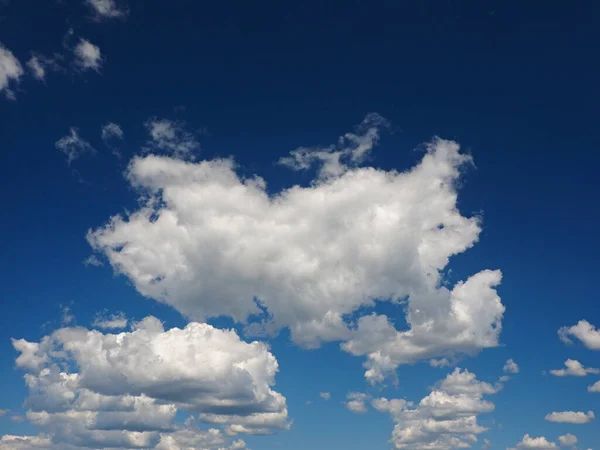 Awan Yang Indah Langit Yang Indah Musim Panas Rusia — Stok Foto