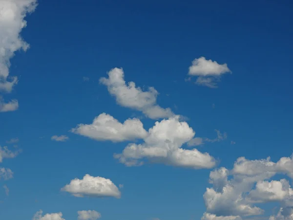 Awan Yang Indah Langit Yang Indah Musim Panas Rusia — Stok Foto