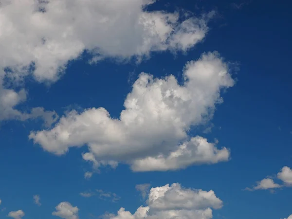 Awan Yang Indah Langit Yang Indah Musim Panas Rusia — Stok Foto