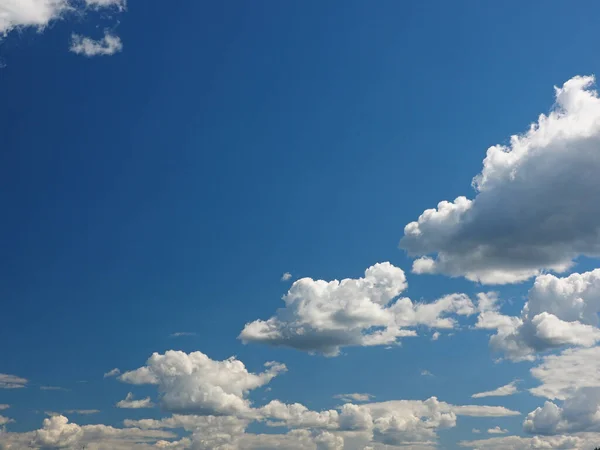 Awan Yang Indah Langit Yang Indah Musim Panas Rusia — Stok Foto