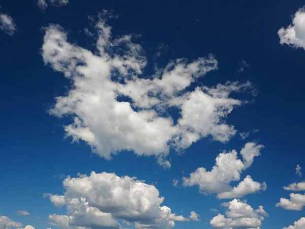 Awan Yang Indah Langit Yang Indah Musim Panas Rusia — Stok Foto