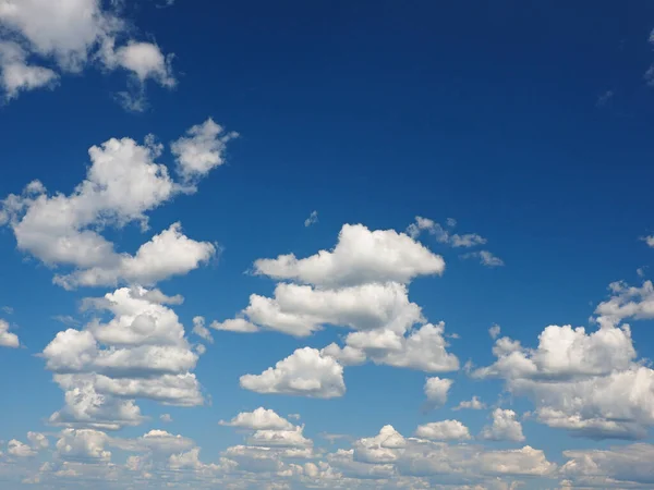 Awan Yang Indah Langit Yang Indah Musim Panas Rusia — Stok Foto