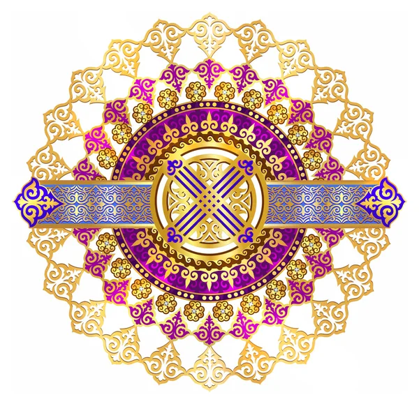 Shanirak , shanurak, shunyrak, tundyk, symbol of Kazakhstan, symbolizes the golden sun, wealth, Kazakh ornament, Kazakhstan, Kazakh pattern, Astana, Almaty, ornament sun shanyrak Kazakh ornaments, background, wallpaper, Kazakh, textiles, texture — Stock Illustration Shanirak , shanurak, shunyrak, tundyk, symbol of Kazakhstan, symbolizes the golden sun, wealth, Kazakh ornament, Kazakhstan, Kazakh pattern, Astana, Almaty, ornament sun shanyrak Kazakh ornaments, background, wallpaper, Kazakh, textiles, texture Vector Graphics