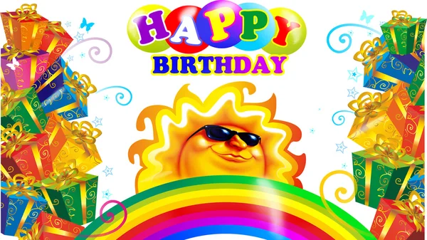 Happy birthday — Stock Illustration Happy birthday Royalty Free Stock Vectors