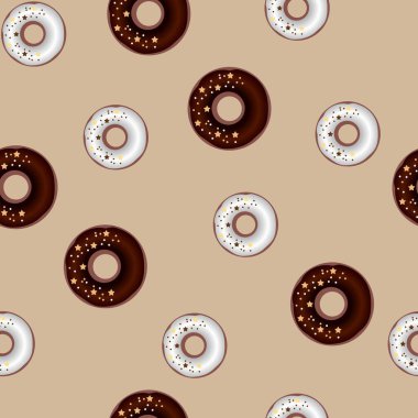   Çörekler. Sladosti. Pasta. Kusursuz desen.