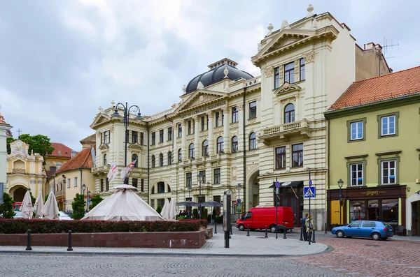 Sociedad Filarmónica Nacional de Lituania, Vilna, Lituania — Foto de Stock