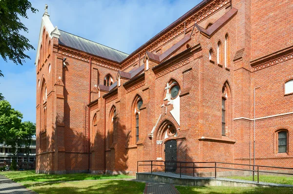 Igreja Católica da Assunção da Virgem Maria, Palanga, Lituânia — Fotografia de Stock