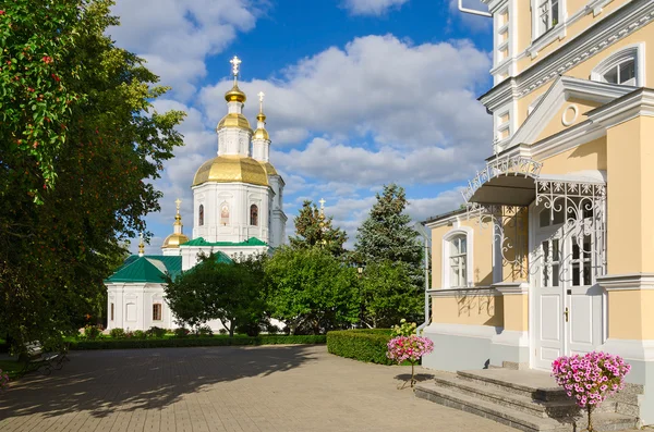 Catedral Kazan na Santíssima Trindade Seraphim-Diveevo nunnery, Diveev — Fotografia de Stock