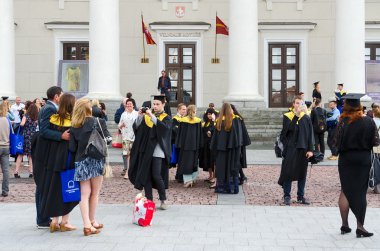 Town Hall, Vilnius, Litvanya yakınındaki Avrupa Beşeri Bilimler üniversite mezunları