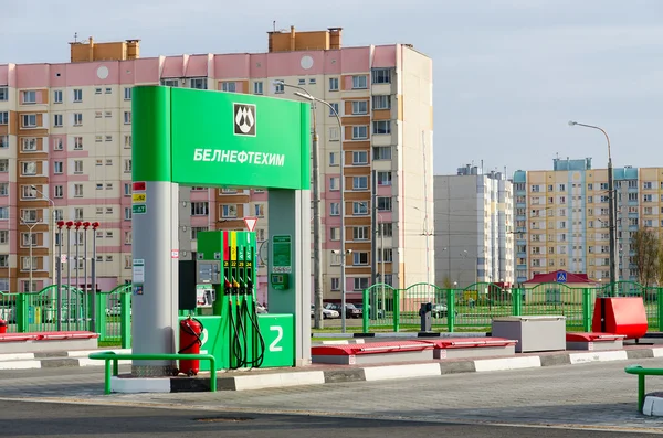 Stazione di rifornimento automatica, Street Checherskaya, Gomel, Bielorussia — Foto Stock