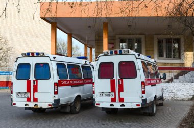 Ambulanslar vardır alt istasyonlar sayı 5, Gomel, Beyaz Rusya 