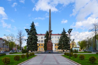 Anıt üyelerine Komsomol - yeraltı savaşçıları, Gomel, Beyaz Rusya