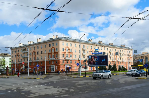 Privokzalnaya 广场，白俄罗斯戈梅利 — 图库照片