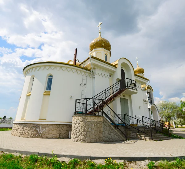 Iglesia de San Nicolás en la aldea Danilovichi, región de Gomel, Bielorrusia — Foto de Stock