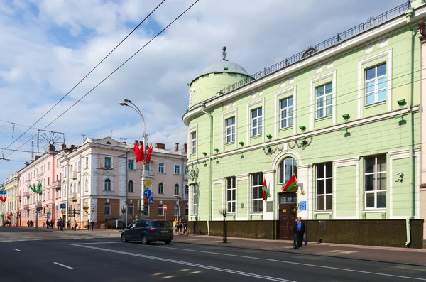 Советская улица, Гомель, Беларусь — стоковое фото