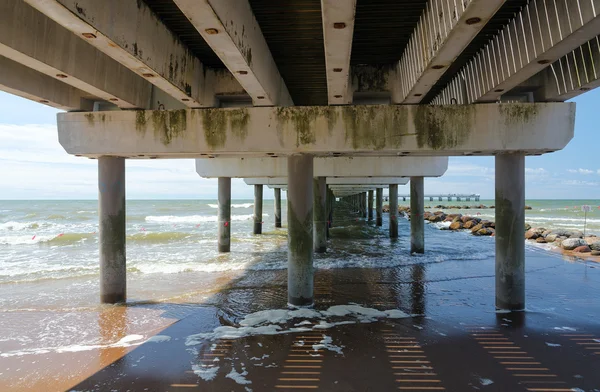 Pier in Palanga, Litauen — Stockfoto