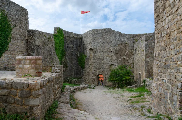 Walls of ancient fortress in Old Bar, Montenegro — Stock Photo, Image