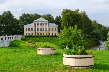 Eski Şehir Duma ve Katedrali (St. Nicholas) köprüsü, Uglich, Rusya Federasyonu