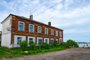 Şehrin Zarechenskaya bölgesinde ev, Kalyazin, Rusya