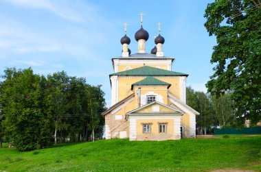 Church of Holy Martyrs Florus and Laurus, Uglich, Russia clipart