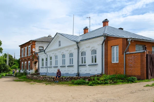 Casa de los Príncipes Shehonskih en Zarechenskaya parte de Kalyazin, Rusia —  Fotos de Stock