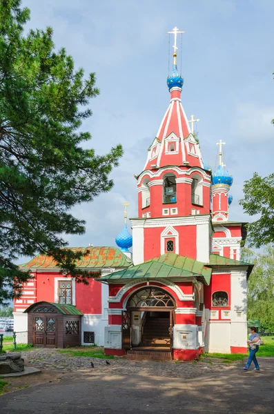 血、ウグリチ、ロシアに Tsarevich ドミトリーの教会 — ストック写真