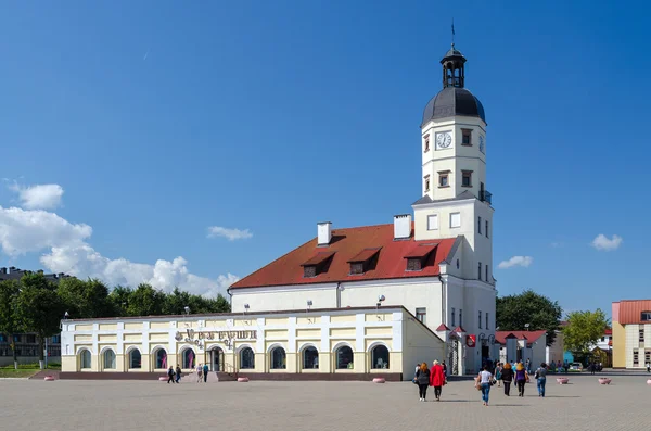 Njasvizj. Stadhuis — Stockfoto