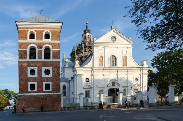 Belarus, Nesvizh, Corpus Christi Church — Fotografie, imagine de stoc