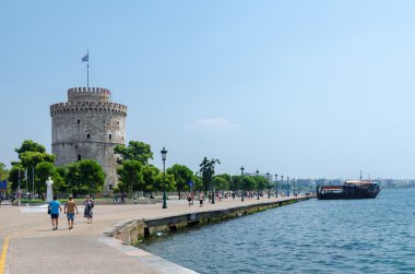 Yunanistan, Selanik, Beyaz Kule'ye Rıhtımlar üzerinde